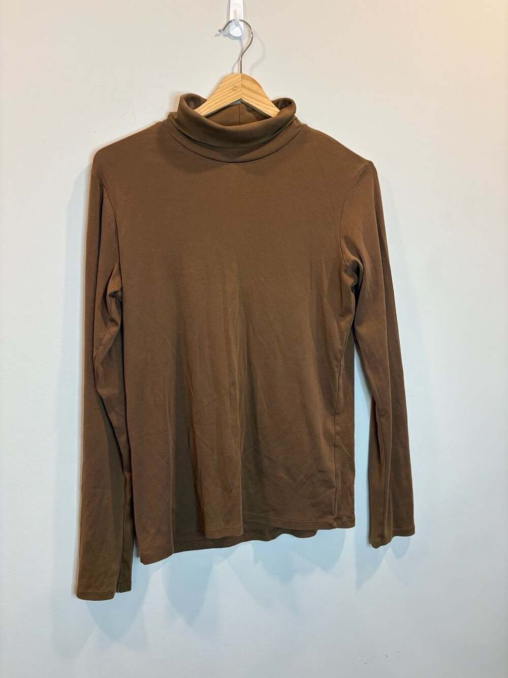 HERTL Fleece Crossover Turtleneck,Women's Turtleneck Long Sleeve Base Layer Tops